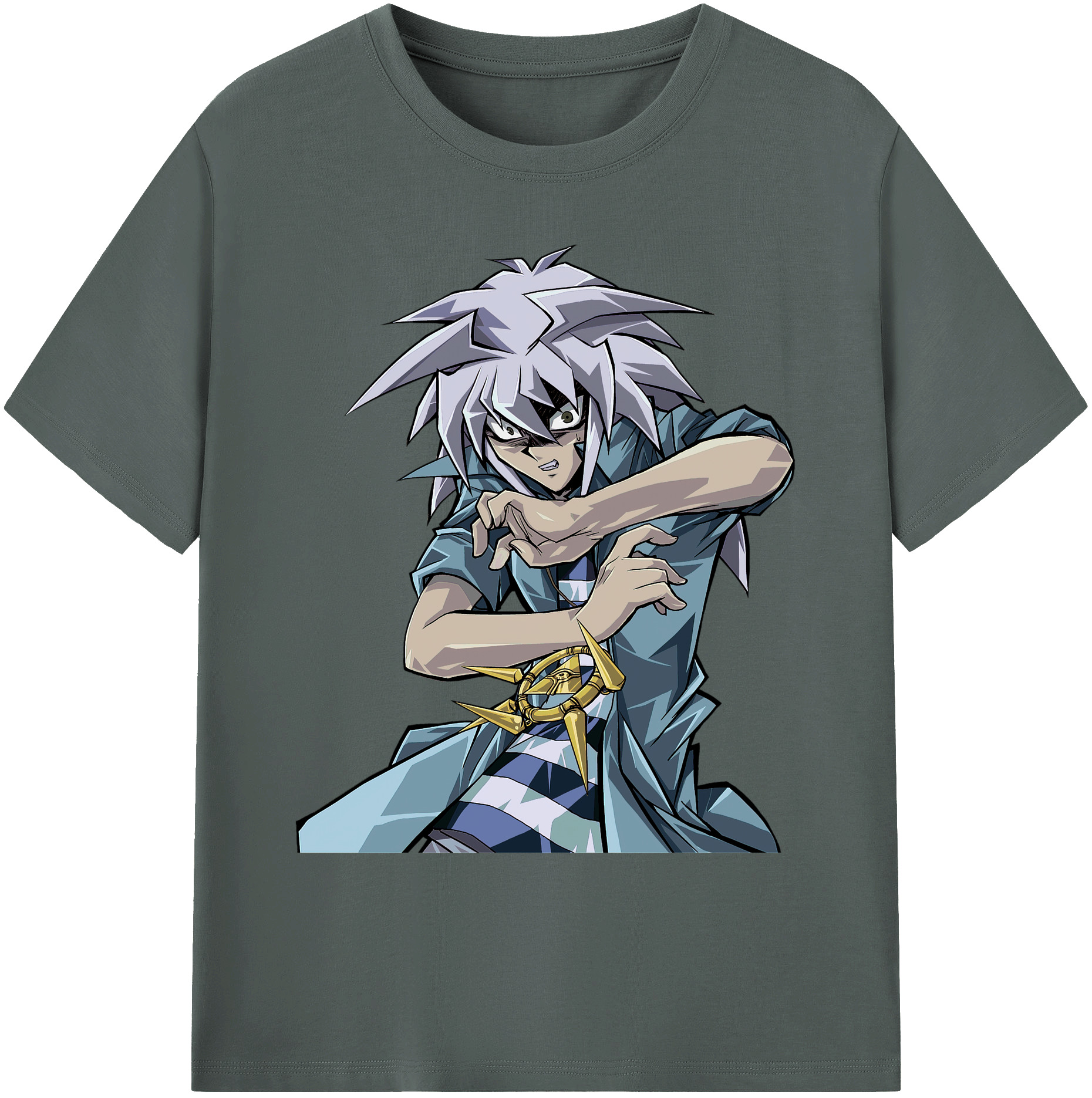 （画像用） 遊☆戯☆王 Yu-Gi-Oh! 綿100％ メンズ半袖Tシャツ｜肌触りやわらか＆通気性